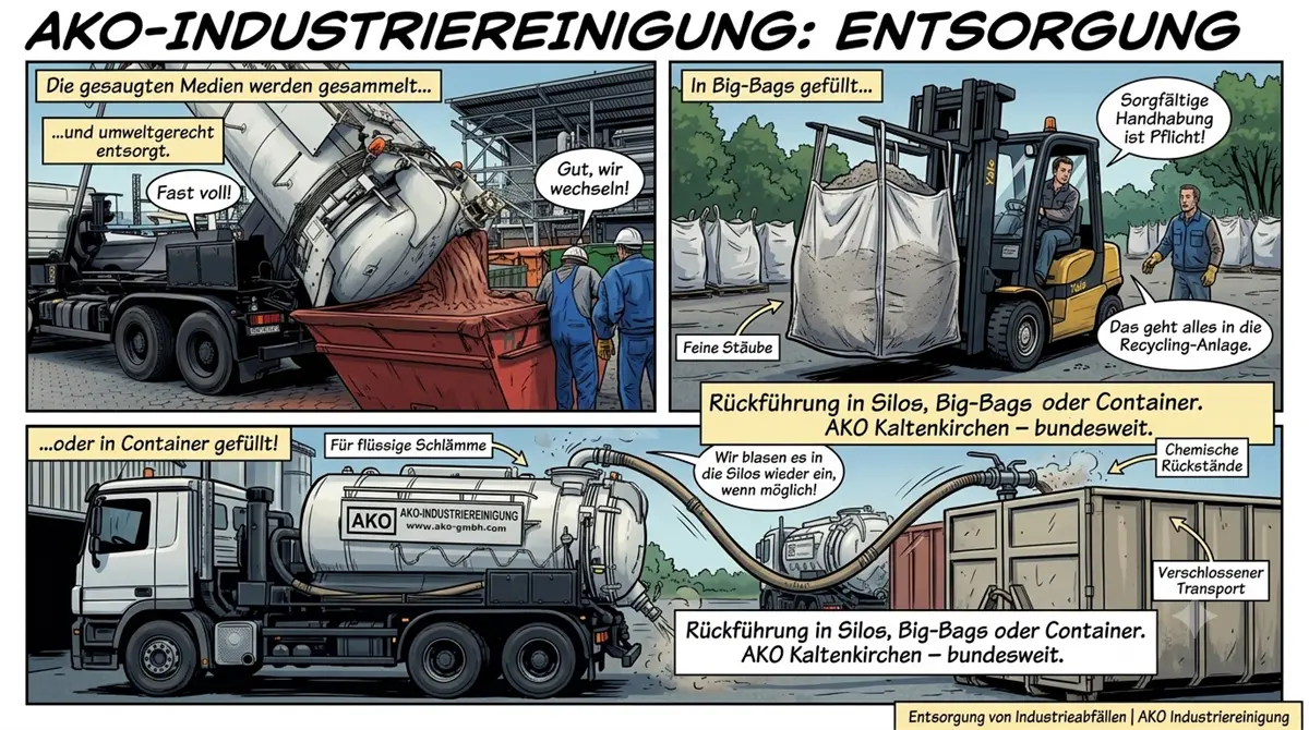 AKO entsorgung Comic