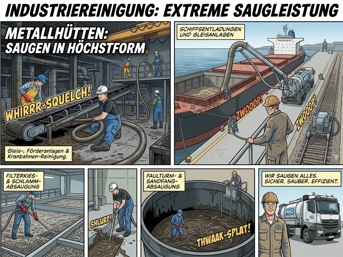 AKO Industriereinigung Comic